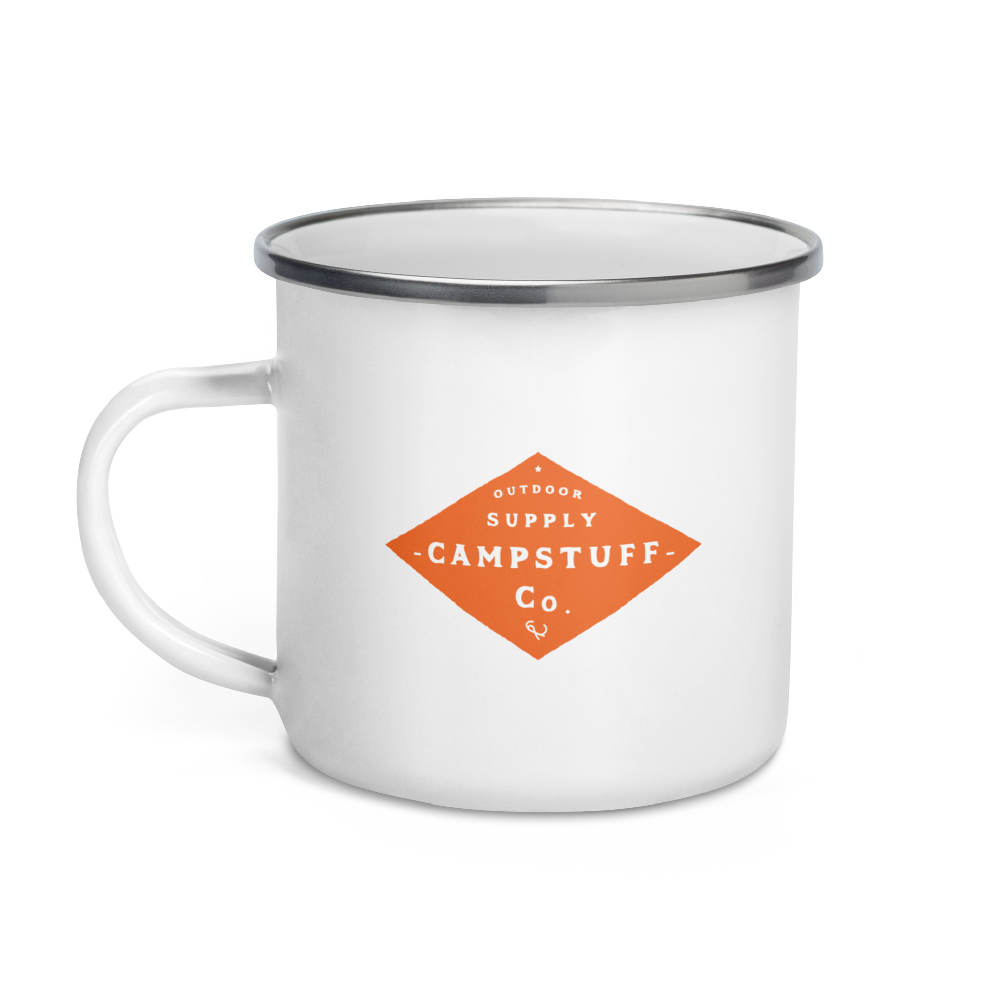 Custom Espresso Enamel Mug