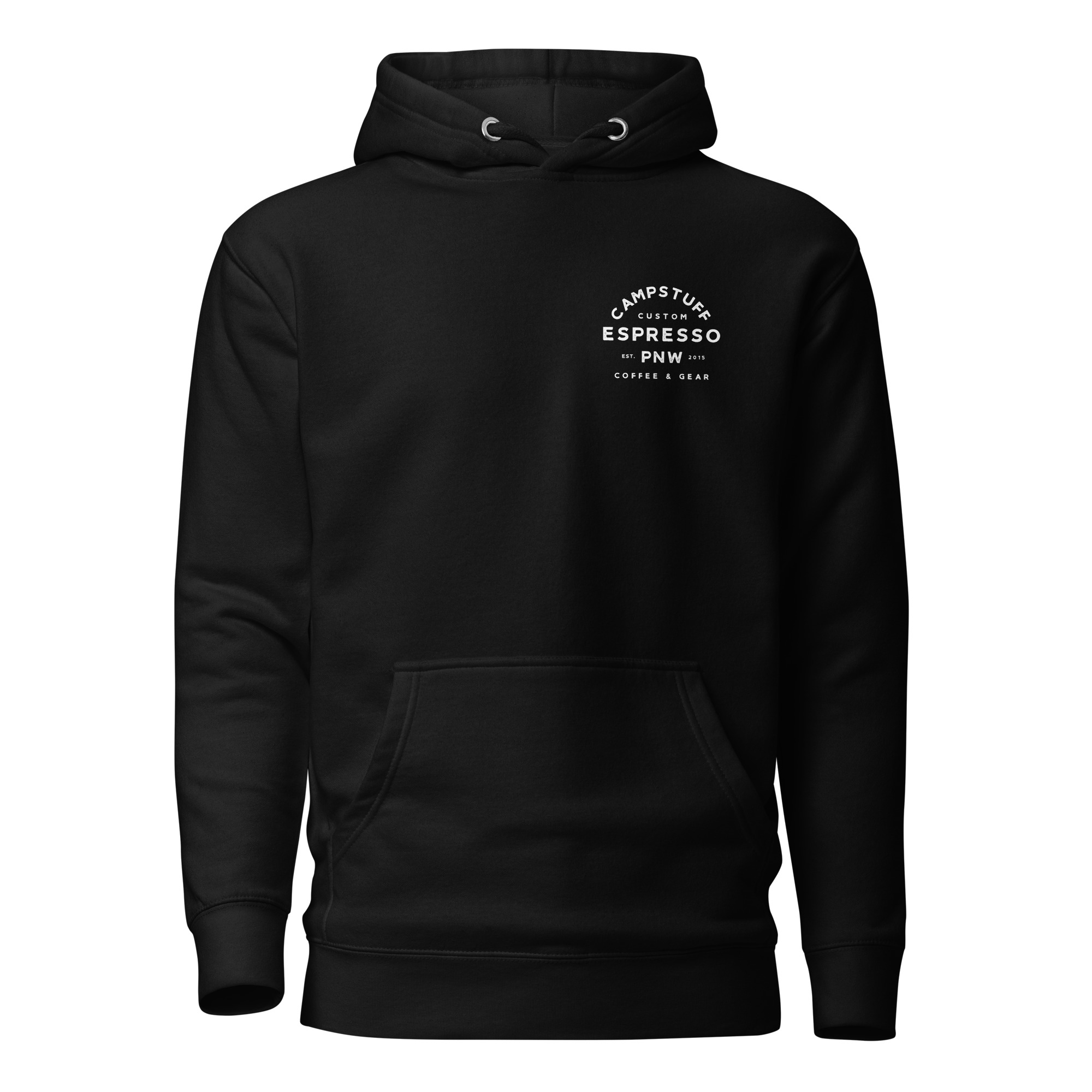 Custom Espresso Hoodie Black