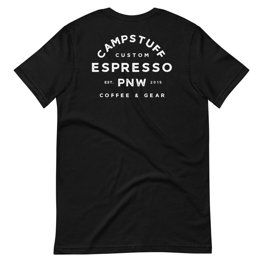 Custom Espresso T-Shirt Black