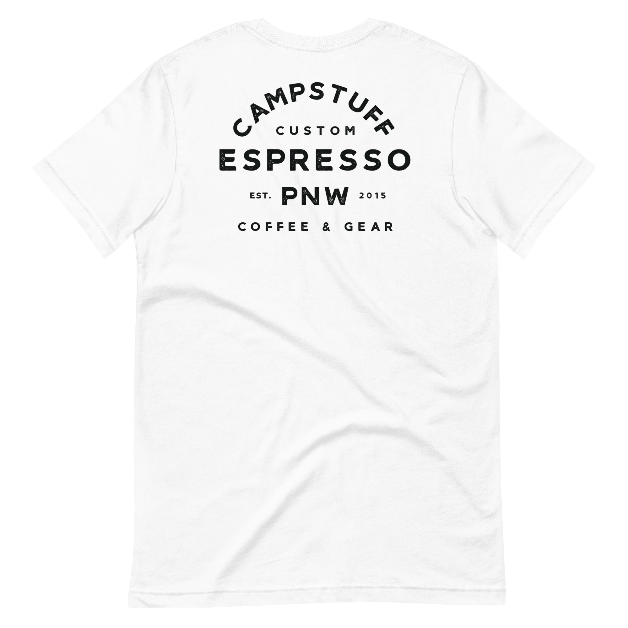 Custom Espresso T-Shirt White