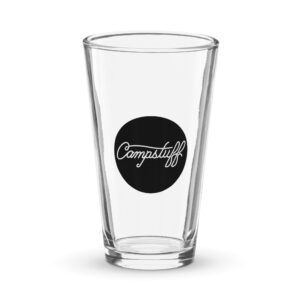 Shaker pint glass